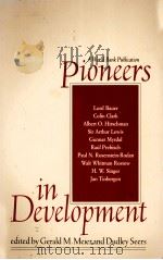 PIONEERS IN DEVELOPMENT（1984 PDF版）