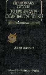 A DICTIONARY OF THE EUROPEAN ECONOMIC COMMUNITY SECOND EDITION（1982 PDF版）