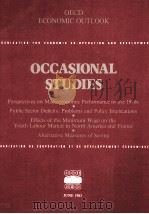 OCCASIONAL STUDIES 1983 PDF电子版封面 9264124624