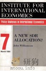 A NEW SDR ALLOCATION?（1984 PDF版）