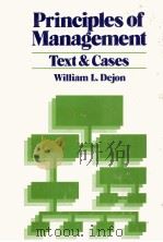 PRINCIPLES OF MANAGEMENT:TEXT & CASES 1978 PDF电子版封面 0805323368