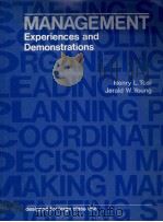 MANAGEMENT:EXPERIENCES AND DEMONSTRATIONS 1982 PDF电子版封面 0256027641