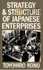 STRATEGY AND STRUCTURE OF JAPANESE ENTERPRISES 1984 PDF电子版封面 0333382730