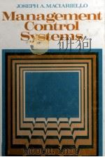 MANAGEMENT CONTROL SYSTEMS（1984 PDF版）