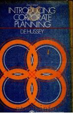 INTRODUCING CORPORATE PLANNING SECOND EDITION 1979 PDF电子版封面 0080224911