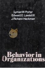 BEHAVIOR IN ORGANIZATIONS（1975 PDF版）