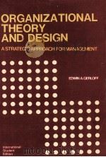ORGANIZATIONAL THEORY AND DESIGN:A STRATEGIC APPROACH FOR MANAGEMENT（1985 PDF版）