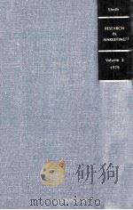 RESEARCH IN MARKETING VOLUME 2（1979 PDF版）