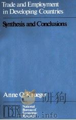 TRADE AND EMPLOYMENT IN DEVELOPING COUNTRIES 3 SYNTHESIS AND CONCLUSIONS（1983 PDF版）
