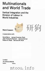 MULTINATIONALS AND WORLD TRADE（1986 PDF版）