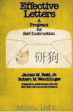 EFFECTIVE LETTERS:A PROGRAM FOR SELF-INSTRUCTION THIRD EDITION 1978 PDF电子版封面 0070518173