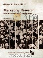 MARKETING RESEARCH:METHODOLOGICAL FOUNDATIONS THIRD EDITION（1983 PDF版）