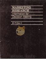 MARKETING RESEARCH INFORMATION FOR DECISION MAKING（1979 PDF版）