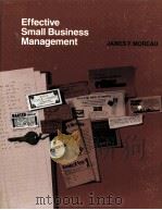 EFFECTIVE SMALL BUSINESS MANAGEMENT（1980 PDF版）