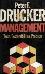 MANAGEMENT:TASKS RESPONSIBILITIES PRACTICES 1974 PDF电子版封面
