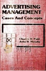 ADVERTISING MANAGEMENT:CASES AND CONCEPTS 1978 PDF电子版封面 0882441434