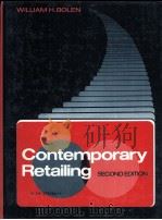 CONTEMPORARY RETAILING SECOND EDITION 1982 PDF电子版封面 0131702661