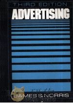 THIRD EDITION DAVERTISING 1975 PDF电子版封面 0835900487 JAMES S.NORRIS