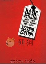 BASIC RETAILING SECOND EDITION 1982 PDF电子版封面 0130680729 JOHN S.SRIGHT
