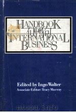 HANDBOOK OF INTERNATIONAL BUSINESS（1982 PDF版）