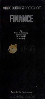 CORE BUSINESSS PROGRAM FINANCE（1984 PDF版）