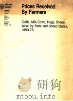 ORICES RECEIVED BY FARMERS 1959 PDF电子版封面