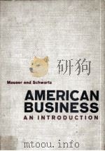 AMERICAN BUSINESS:AN INTRODUCTION 1966 PDF电子版封面