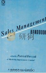 SALES MANAGEMENT HANDBOOK（1988 PDF版）