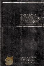 LEGAL ENVIRONMENT OF BUSINESS:PUBLIC LAW AND REGULATION 1982 PDF电子版封面 0256024804