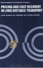 PRICING AND COST RECOVERY IN LONG DISTANCE TRANSPORT（1982 PDF版）