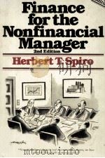 FINANCE FOR THE NONFINANCIAL MANAGER SECOND EDITION（1982 PDF版）
