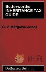 BUTTERWORTHS INHERITANCE TAX GUIDE 1986 PDF电子版封面 0406500347