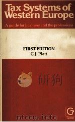 TAX SYSTEMS OF WESTERN EUROPE:A GUIDE FOR BUSINESS AND THE PROFESSIONS（1980 PDF版）