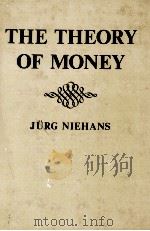 THE THEORY OF MONEY 1978 PDF电子版封面 0801820553 JURG NIEHANS