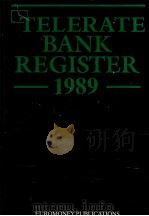 TELERATE BANK REGISTER 1989 FOURTH EDITION 1989 PDF电子版封面 1870031679