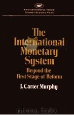 THE INTERNATIONAL MONETARY SYSTEM BEYOND THE FIRST STAGE OF REFORM 1979 PDF电子版封面 0844733628