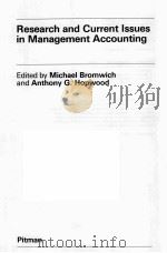 RESEARCH AND CURRENT ISSUES IN MANAGEMENT ACCOUNTING（1986 PDF版）