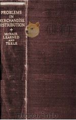 PROBLEMS IN MERCHANDISE DISTRIBUTION 1947 PDF电子版封面