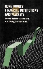 HONG KONG'S FINANCIAL INSTITUTIONS AND MARKETS（1986 PDF版）