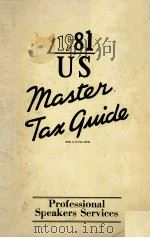 1981 US MASTEN TAX QUIDE 1980 PDF电子版封面