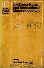 EXCHANGE RATES AND INTERNATIONAL MACROECONOMICS（1983 PDF版）