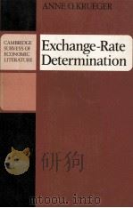 EXCHANGE RATE DTERMINATION 1983 PDF电子版封面 0521273013 ANNE O.KRUEGER