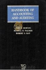 HANDBOOK OF ACCOUNTING AND AUDITIING 1981 PDF电子版封面 0882625268