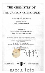 THE CHEMISTRY OF THE CARBON COMPOUNDS VOLUME Ⅱ THE ALICYCLIC COMPOUNDS AND NATURAL PRODUCTS（ PDF版）