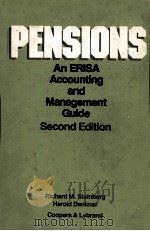 PENSIONS AN ERISA ACCOUNTING AND MANAGEMENT GUIDE SECOND DEITION 1982 PDF电子版封面 0471097985