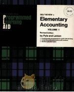 ELEMENTARY ACCOUNTING VOLUME 1（1970 PDF版）