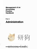 MANAGEMENT OF AN ACCOUINTING PRACTICE HANDBOOK:ADMINISTRATION（1975 PDF版）
