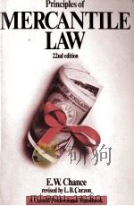 MERCANTILE LAW 1980 PDF电子版封面 0304306002
