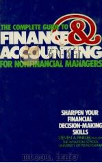 THE COMPLETE GUIDE TO FINANCE ACCOUNTING FOR NONFINANCIAL MANAGERS（1983 PDF版）