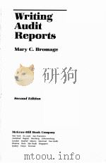 WRITING AUDIT REPORTS SECOND EDITION（1984 PDF版）